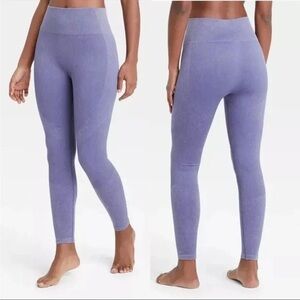 JoyLab | Neon Purple Lavender High Waist Leggings
